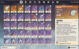 conta de genshin lvl 56