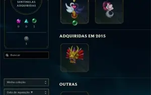 conta unranked league of legends - lvl 30!