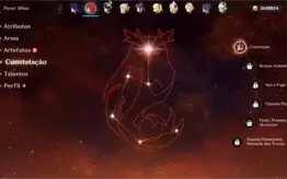 Genshin AR 56 + 11 Personagens 5 Estrelas Build Hu tao/Xiao
