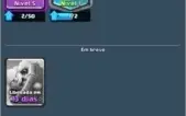 Conta ClashRoyale Level 9 Arena 11 7 Lendárias Pod Muda Nick