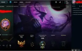 Conta League Of Legends OURO V 52 SKINS