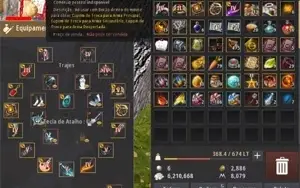 Conta Black Desert Online 293 AP com OgroPEN/Carraca/Barraca