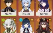 Genshin Impact AR 60⭐️24 personagens e 16 armas Estrelas⭐️