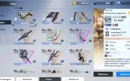 CONTA TOWER OF FANTASY SAMIR C4/ NEMESIS C2, KING C1