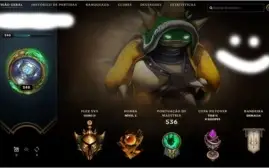 CONTA LOL EDIÇÃO COLECIONADOR