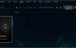 CONTA LOL EDIÇÃO COLECIONADOR