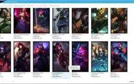 Conta League of Legends lv 30 c/ 29champs e 21skins