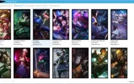 Conta League of Legends lv 30 c/ 29champs e 21skins