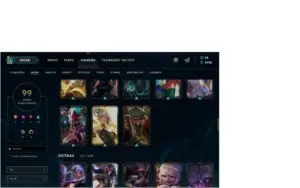 Conta Platina 4 no Lol