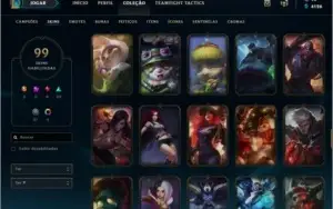 Conta Platina 4 no Lol