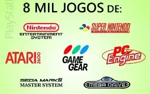 ISO PlayStation 2 com mais de 8 mil jogos da antiga geração
