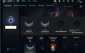 Conta prata 4 com 47 Champs e 18 Skins