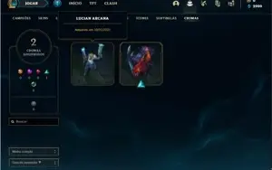 Conta prata 4 com 47 Champs e 18 Skins
