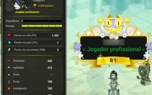 CONTA DOFUS COM 7 PERSONAGENS LVL 200+ / TODAS FULL SCROLL