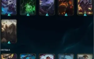 CONTA LOL LVL 263 / 38 CHAVES / 61 SKINS / 9 PAGINAS DE RUNA