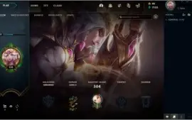 CONTA LOL LEAGUE OF LEGENDS 310 SKINS LEVEL 133