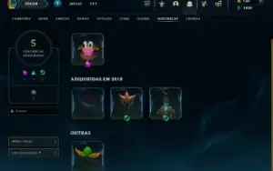 Conta Gold4 Handlevel 90% De Winrate