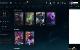 4 Contas League of Legends