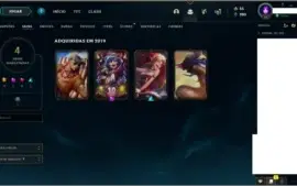 4 Contas League of Legends