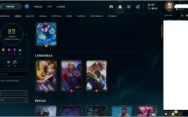 4 Contas League of Legends