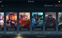 WILD RIFT 4 LENDARIAS COMPRADAS 27 SKINS; MELHOR PREÇO