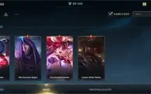 WILD RIFT 4 LENDARIAS COMPRADAS 27 SKINS; MELHOR PREÇO