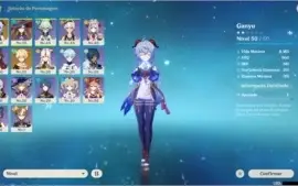 Ganyu + Arco de Amos e Mona AR 27