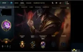 CONTA LOL GOLD 1--102 CAMPEÕES E 42 SKINS + AATROX VITORIOSO