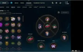 CONTA LOL GOLD 1--102 CAMPEÕES E 42 SKINS + AATROX VITORIOSO