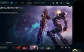 CONTA LOL GOLD 1--102 CAMPEÕES E 42 SKINS + AATROX VITORIOSO