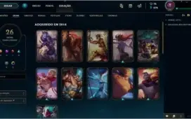 Conta League Of Legends Ouro I