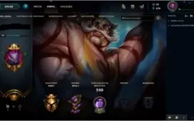 Conta League Of Legends Ouro I