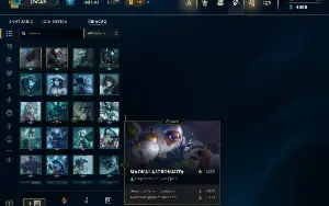 Conta De Lol/Full Acesso/152 Skins/Level 147/ Rank Esmeralda