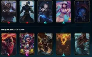 Conta platina 3 57 campeões