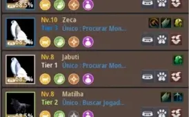 CONTA BLACK DESERT - NINJA 60 - COM 1400 PÉROLAS PARA USAR