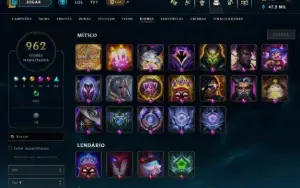 Conta Riot 15k+ gastos