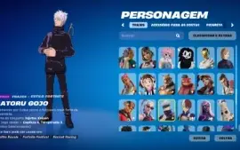 Conta Fortnite com muitas skins de passe raras!