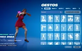 Conta Fortnite com muitas skins de passe raras!