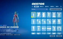 Conta Fortnite com muitas skins de passe raras!