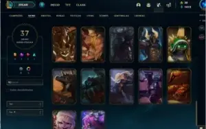 Conta Lol 2013 com Rammus Rei + ícones e sentinela 2013