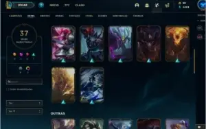 Conta Lol 2013 com Rammus Rei + ícones e sentinela 2013