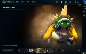 Conta Lol 2013 com Rammus Rei + ícones e sentinela 2013
