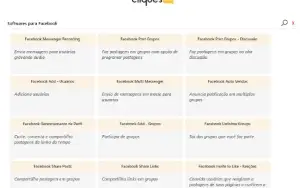 Robô SocialCliques - Conjunto de vários tipos de robôs em 1