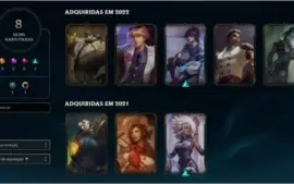 CONTA DE LEAGUE OF LEGENDS - ELO DIAMANTE 1