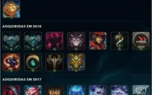 Conta de League Of Legends