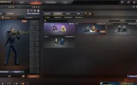 Conta Crossfire AL capitão NV 5 Com Ak 47 Dragao Cromado Vip
