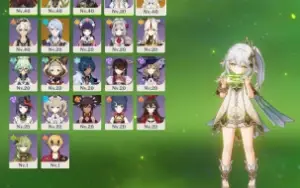 Hutao, Nahida, Ayato+arma da shenhe Ar27