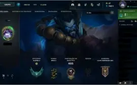 CONTA LOL PLATINA II - +100 SKINS