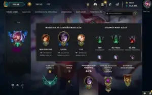 Conta lol ex d2 desapego