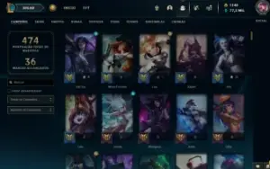 Conta lol ex d2 desapego